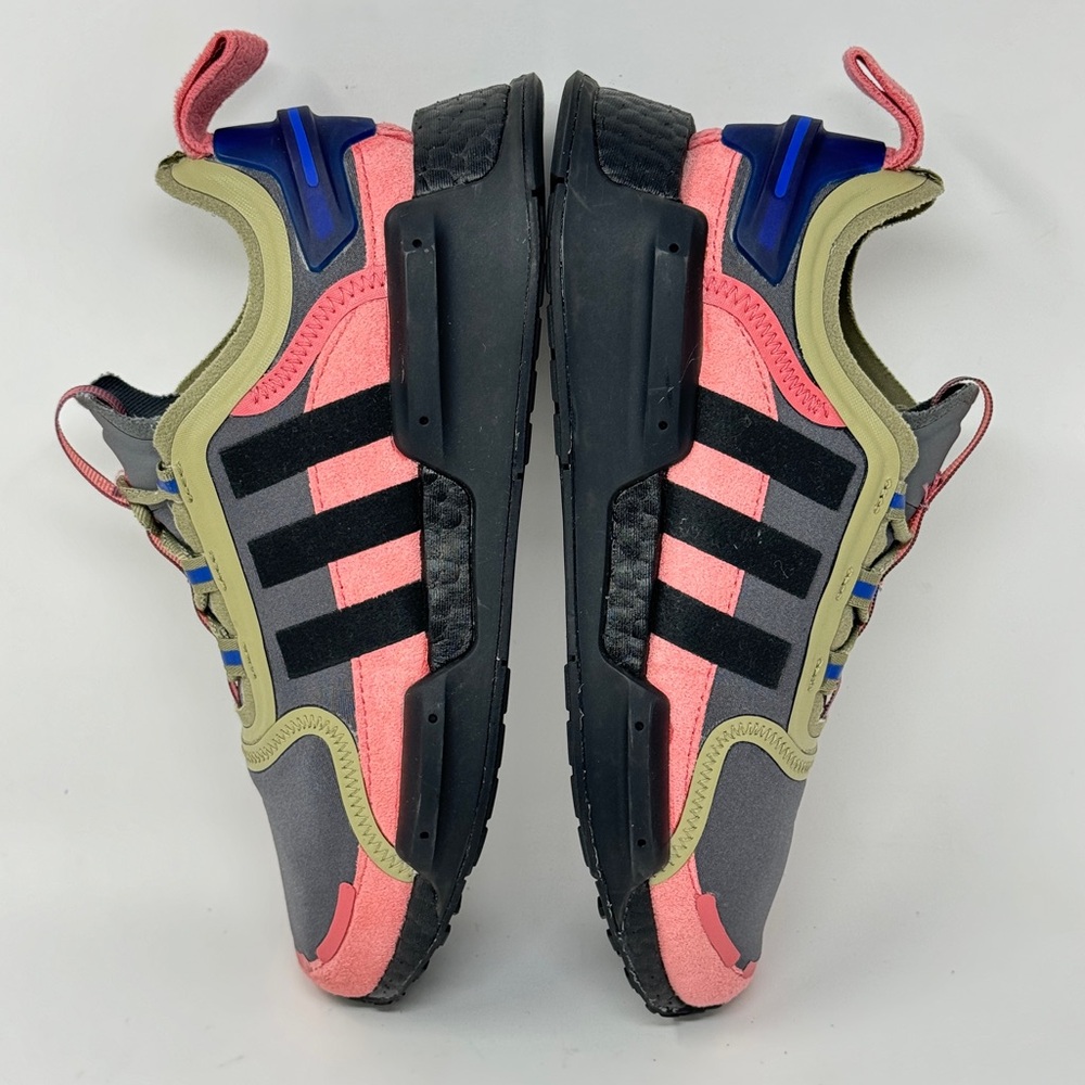 Adidas Originals NMD_V3 "Grey Five/Core Black/Wonder Red" Shoe Women's 7 - Picture 6 of 8